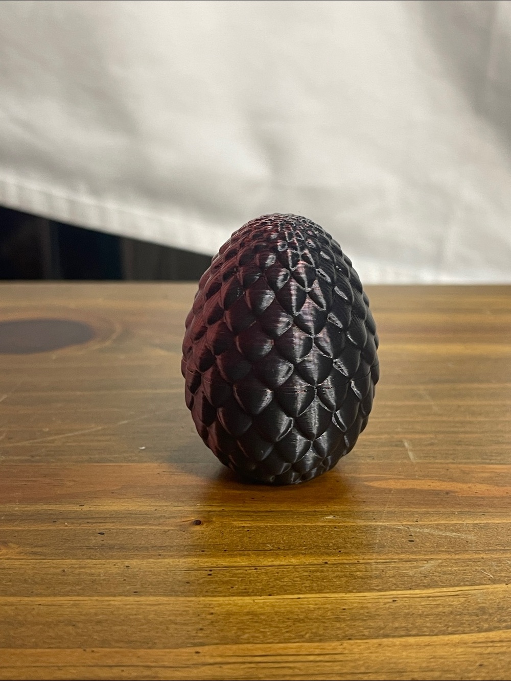 3D Egg with Removable Dragon Ombré Metallic Colors